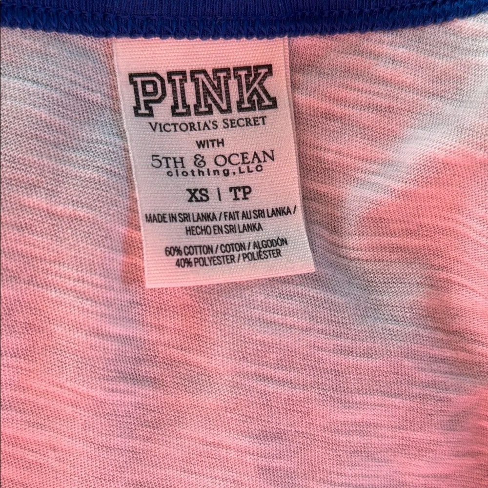 โพ๏ธ PINK Victoriaโs Secret BREWERS Baseball Tee โพ๏ธ - Picture 6 of 7